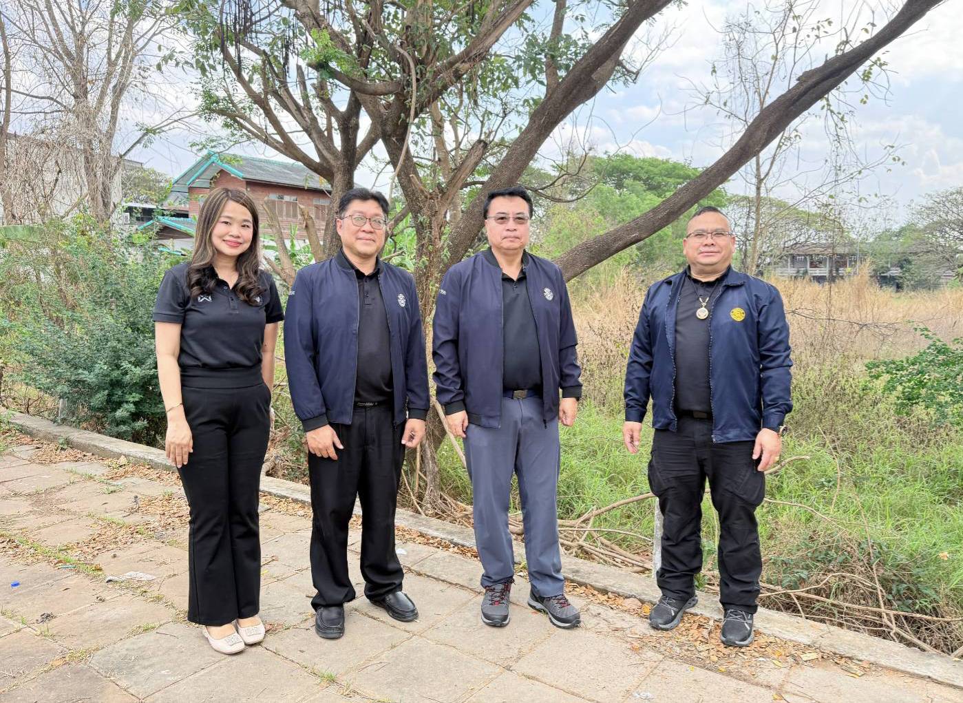 อธิบดีกรมบังคับคดี ลงพื้นที่สำรวจสถานที่ก่อสร้างสำนักงานบังคับคดีจังหวัดขอนแก่น สาขาชุมแพ